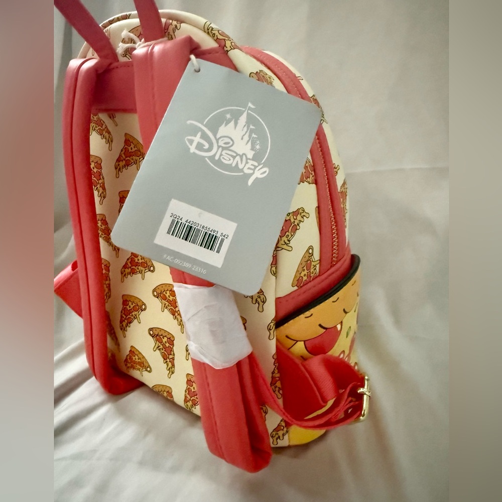 Disney Parks Loungefly Mini Backpack -Disney Eats- Mickey Pizza View 2